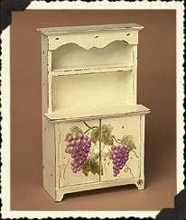 Claudette's French Country Hutch-Boyds Bears Grape Harvest #658186BD *