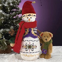 A Winter's Day-Boyds Bears Snowman #4014711 Jim Shore Exclusive ***Hard to Find*** *