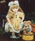 Erin-Boyds Bears Porcelain Doll #4915 *
