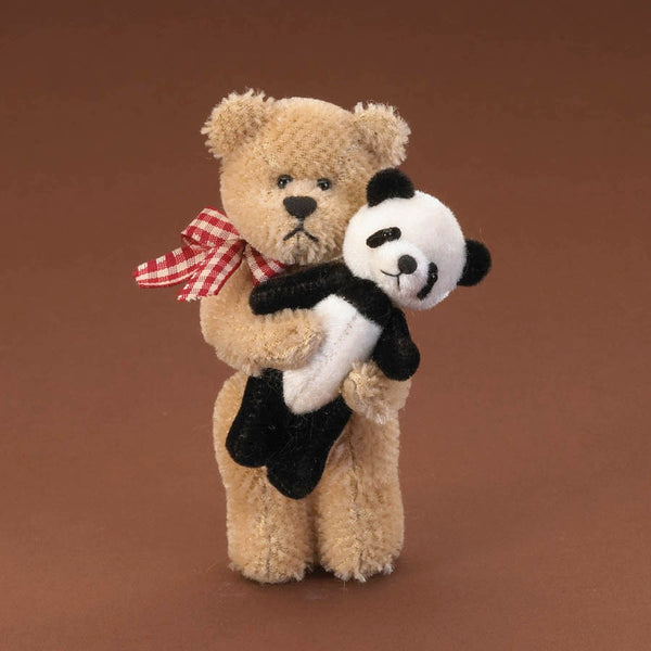Harrison-Boyds Bears Mini Mohair Bear and Panda #4021528 BBC