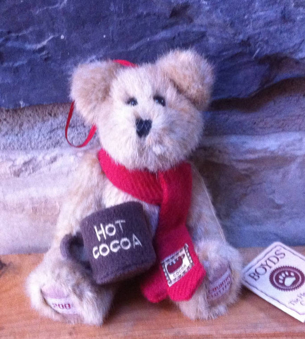 HAILEY GOODBEAR-BOYDS BEARS ORNAMENT #94984CC COUNTRY CLUTTER