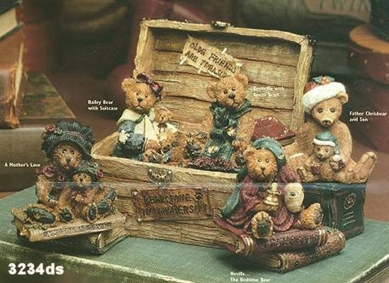 Breezy MeadowsleeSimple Pleasures-Boyds Bears Bearstone #4014350Q Q -  THE BOYDS BEARS STORE