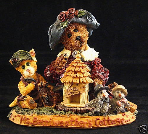 Ms. Berriweather's Cottage-Boyds Bears FOB #01998-41 * - THE BOYDS
