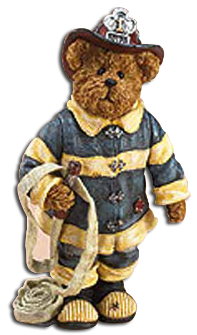 Fireman Frank-Boyds Shoebox Bears #3262 - THE BOYDS BEARS STORE