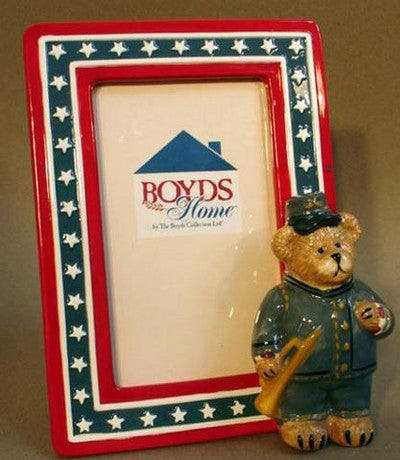 Dixon Photo Frame-Boyds Bears Civil War Picture Frame #62576SM BBC Exclusive *