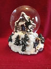 Kringles Shanty...Winter Wishes-Boyds Bears Musical Waterglobe #19701 *