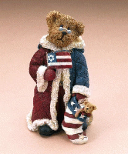 FRANKLIN KRINGLEBEARY...PEACE ON EARTH-BOYDS BEARS BEARSTONE #228478PAW BBC PAW EXCLUSIVE *