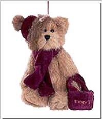 Aunt Elaine Wilbear-Boyds Bears Plush Ornament #94170MA Macy's Exclusive ***RARE*** *