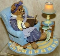 Nanny and Tristan...Bed Time Stories-Boyds Bears Bearstone #2277982 *