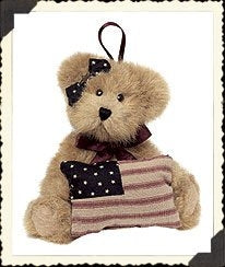 Tess-Boyds Bears Plush Ornament #562503 *