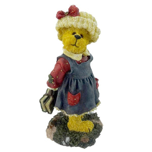 Bailey...Off to School-Boyds Bears Bearstone #228411 1E ***RARE*** *