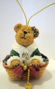 Noelle Hollybeary-Boyds Bears Bearstone Ornament #257084LB Longaberger Exclusive ***RARE*** *