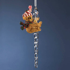 Teddy Paws 'n Slide-Boyds Bears Resin Ornament #4014758 *