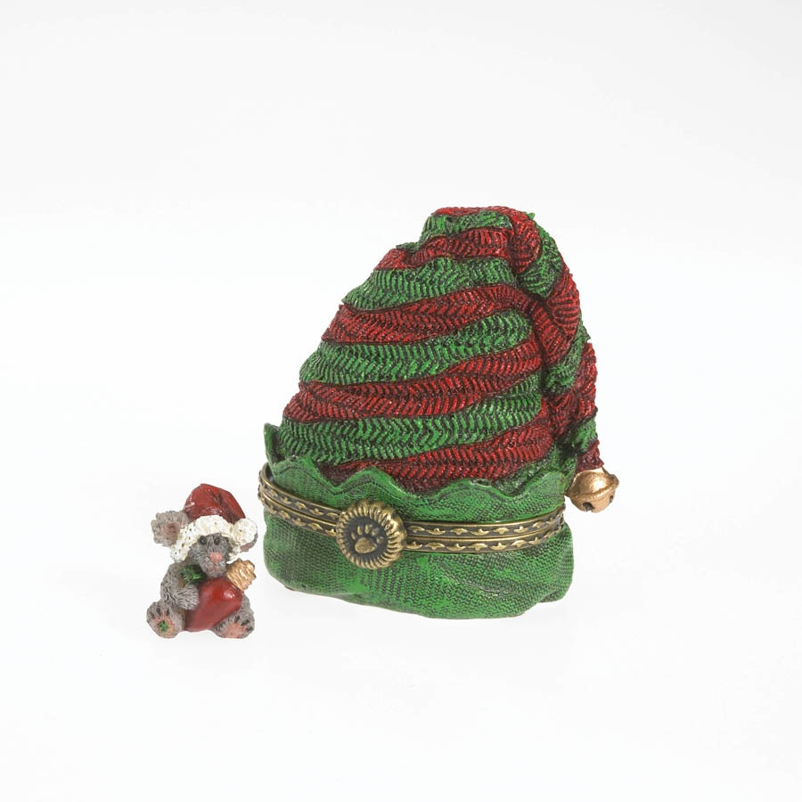 ELVIE'S HAT WITH TWINKLE MCNIBBLE-BOYDS BEARS TREASURE BOX #4034150 *