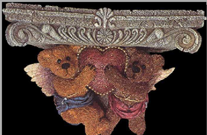 Clarence and Raphael...Angels Fly High Sconce-Boyds Bears Bearstone #654291 *