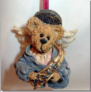 Celestina...Peace Angel-Boyds Bears Bearstone Ornament #25710 *