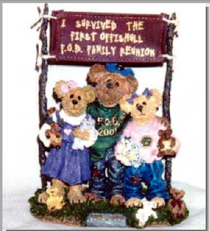 Gary with Aneida & Moira...So Many Bears, So Little Time-Boyds Bears Bearstone #02001-91C *