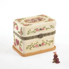 Momma's Box of Jewels with Hattie Bloominlove-Boyds Bears Treasure Box #4022316 *