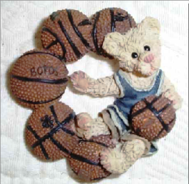 J.B. & the Basketballs-Boyds Bears Basketball Pin #26100 *