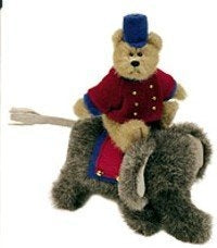Timothy & Tiny Jodibear-Boyds Bears Elephant & Trainer #92000-14 Exclusive *