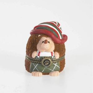 Ollie Hedge 'n Claus-Boyds Bears Treasure Box #4016659 *