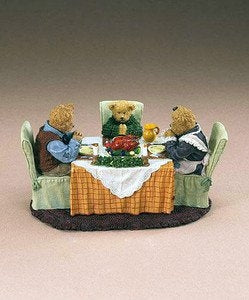 The Bearsleys... Family Traditions-Boyds Bears Thanksgiving Bearstone #227818 LE *