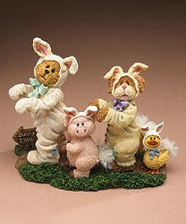 Hip, Hop, Woof & Quack... Bunny Trail-Boyds Bears Bunny Rabbit Hare #2277941 *