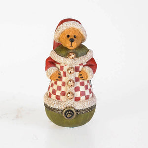 St. Nichol Kringle-Klaus-Boyds Bears Treasure Box #4018013 *