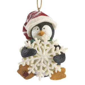 Fairbanks Waddlesworth-Boyds Bears Resin Penguin Ornament #4041897 *