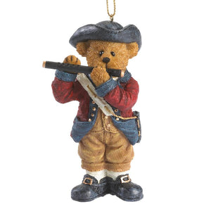 Benjamin-Boyds Bears Bearstone Williamsburg Ornament #4041903 *