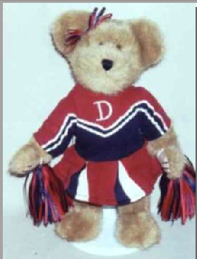 Debbie M. Dobbsey-Boyds Cheerleader Bears #94832CH Coach House Gifts Exclusive ***Hard to Find*** *