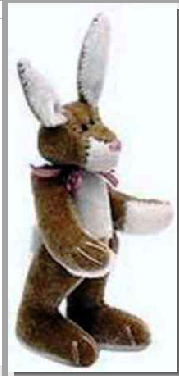 Tanner F. Wuzzie-Boyds Bears Bunny Rabbit Hare Wuzzie #595300-08 *