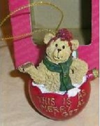 Joy...The Is As Merry As I Get-Boyds Bears Resin Ornament #25506 *