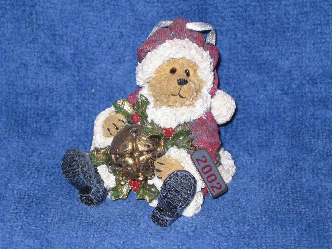 Kringle Jingle-Boyds Bears Resin Ornament #25772 *