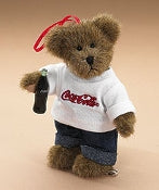 LARRY-BOYDS BEARS COCA COLA EXCLUSIVE ORNAMENT #919981 *
