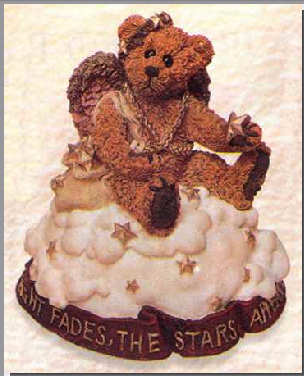 Clarence Angel-Boyds Bears Bearstone #2753SF San Francisco Music Box Exclusive ***Hard to Find*** *