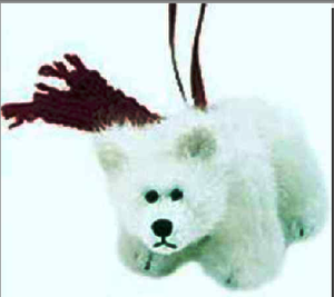 Douglas Polartrek-Boyds Bears Polar Bear Ornament #561919 *