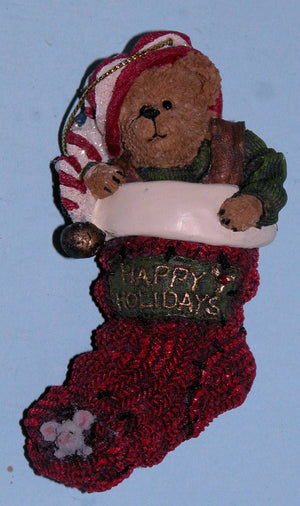 Otto Elfbeary-Boyds Bears Bearstone Ornament #257020 *