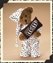 CUBBIE MCSNOOZER-BOYDS BEARS #919095 M&M EXCLUSIVE ***HARD TO FIND*** *