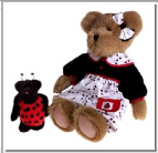 Lauren B. Ladybug with Spot-Boyds Bears #C05172 QVC Exclusive Set ***RARE! *