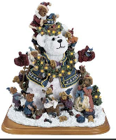 Christmas Snow Bear-Boyds Bears Danbury Mint Exclusive *