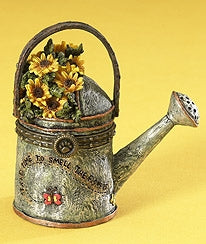 TILLIE'S WATERING CAN WITH SUNNY MCNIBBLE-BOYDS BEARS TREASURE BOX #392159*