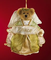 PEACE ANGLEBLESS-BOYDS BEARS ORNAMENT #4014677 *