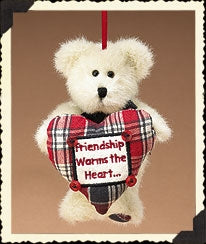 FRIENDSHIP WARMS THE HEART-BOYDS BEARS ORNAMENT #562760 *