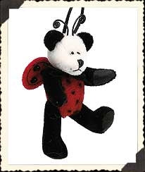 Tweedle F. Wuzzie-Boyds Ladybug Bears Ornament #595181 *