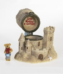 GLORIA'S SAND CASTLE WITH SHELLY MCBIBBLE-BOYDS BEARS TREASURE BOX #4016641 *
