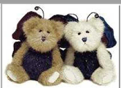 JEWELL & RAINBOW FLOWERFLIT-BOYDS BEARS BUTTERFLY ORNAMENTS #99872V QVC EXCLUSIVE ***RARE*** *