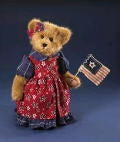 Martha Bearamerican-Boyds Bears #904901 QVC Exclusive *