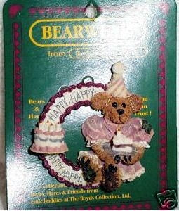 Bailey...Birthday Wishes-Boyds Bears Bearwear Pin #26117 *