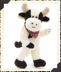 T. FODDER WUZZIE-BOYDS BEARS COW  #595105-01 *